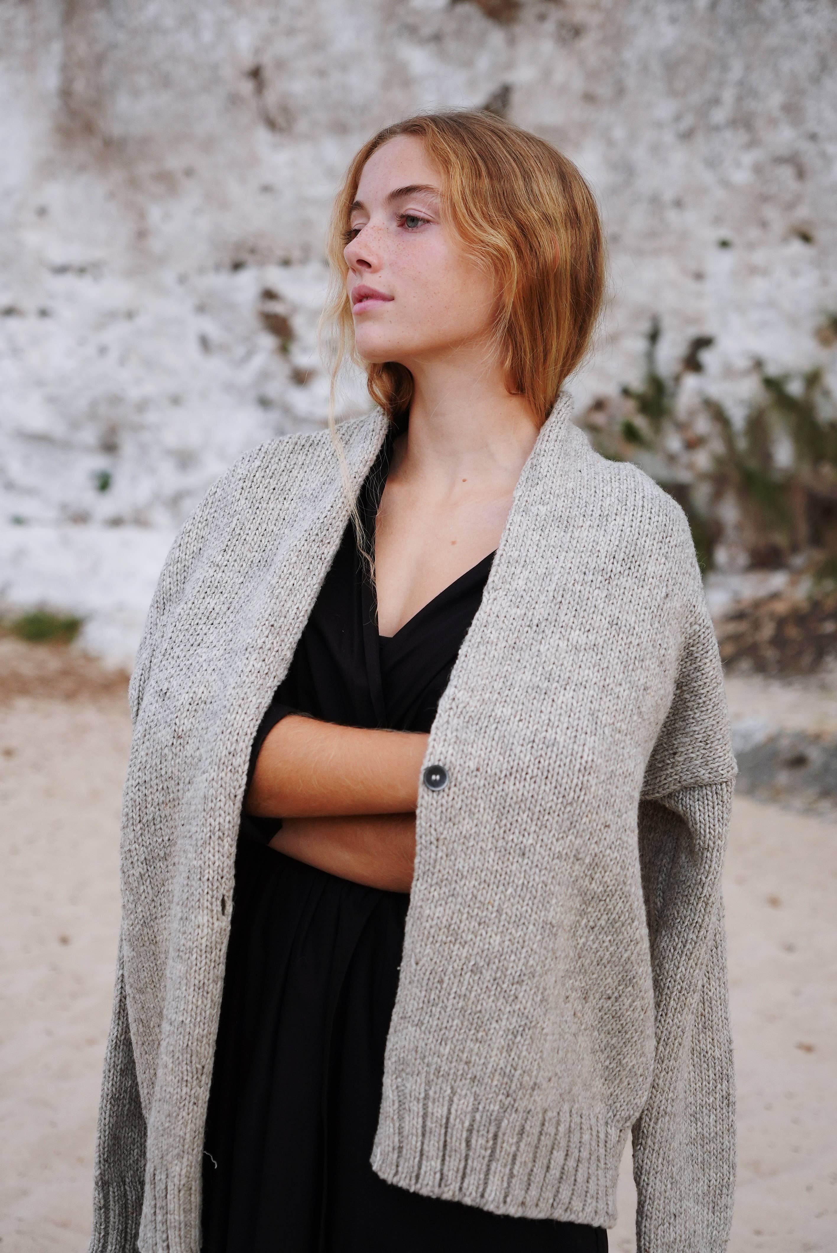 CECILIA SÖRENSEN - Wholesale Cardigan - Women's - 900 CARDIGAN - Artisan Undyed Wool Spain23