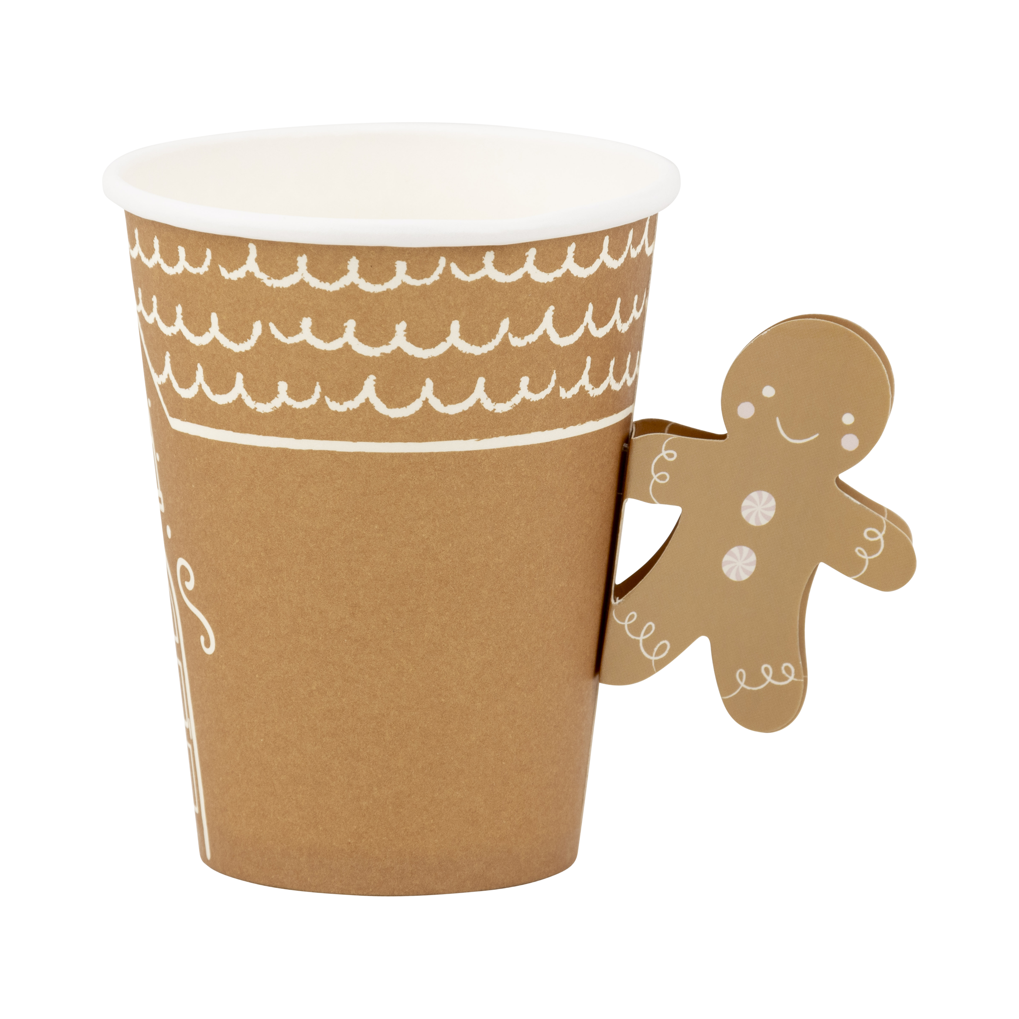 My Mind’s Eye – Copo descartável por atacado – GBD1111 - Copo de papel com alça de gengibre0