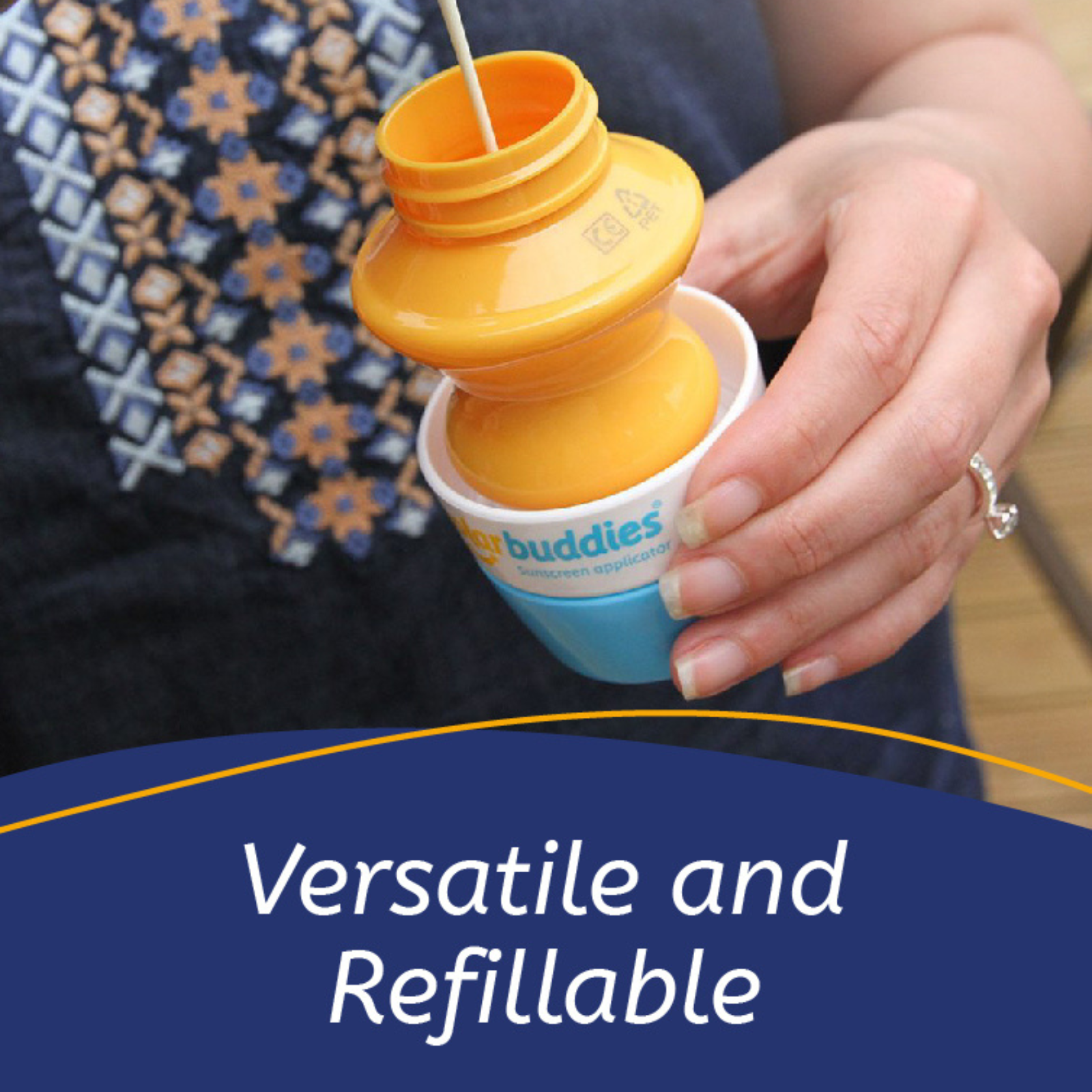 Solar Buddies Ltd - Wholesale Sunscreen - Solar Buddies Sunscreen Applicator Duo Pack 7