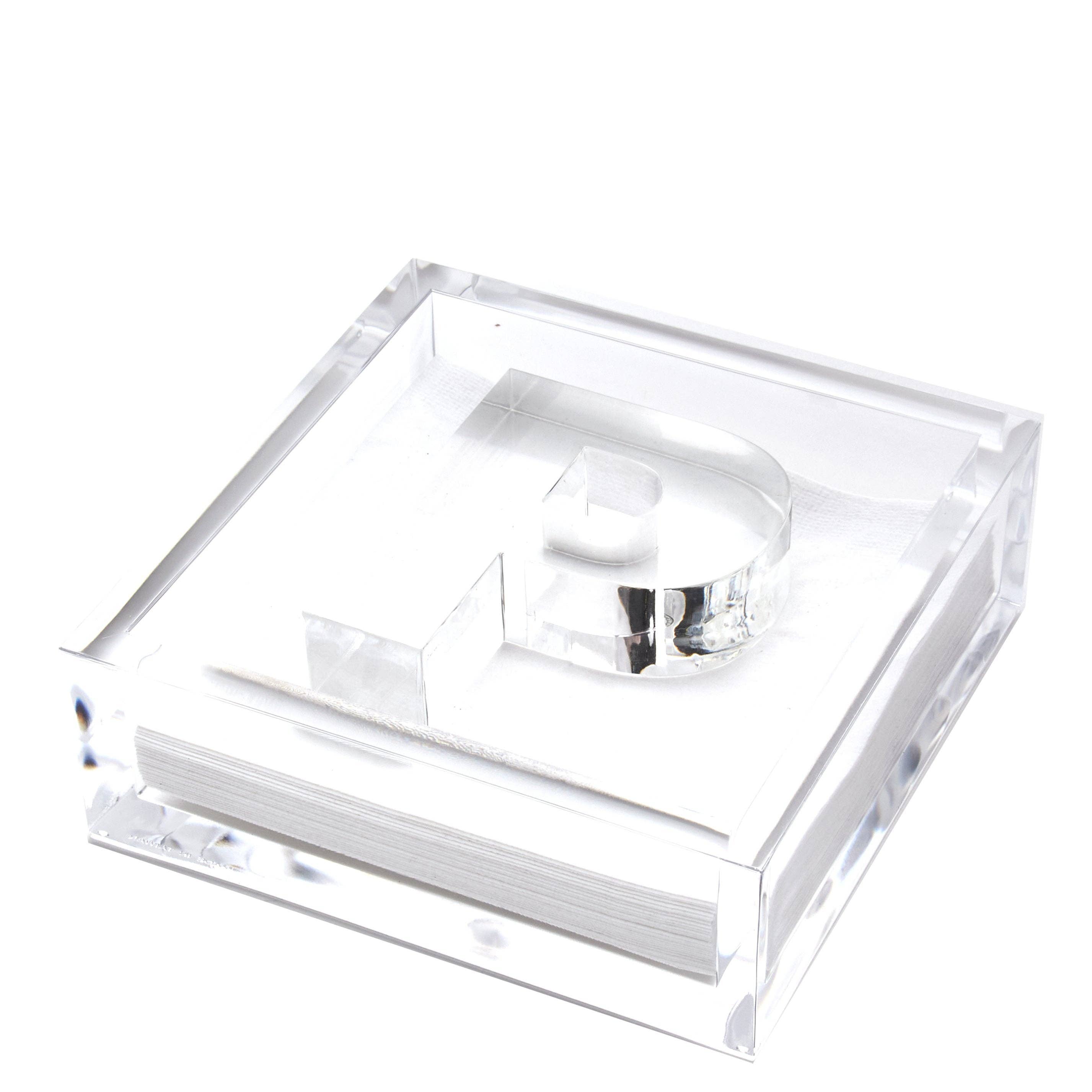 Tara Wilson Designs - Vente Porte-serviette - PORTE-SERVIETTES À COCKTAIL INITIAL14