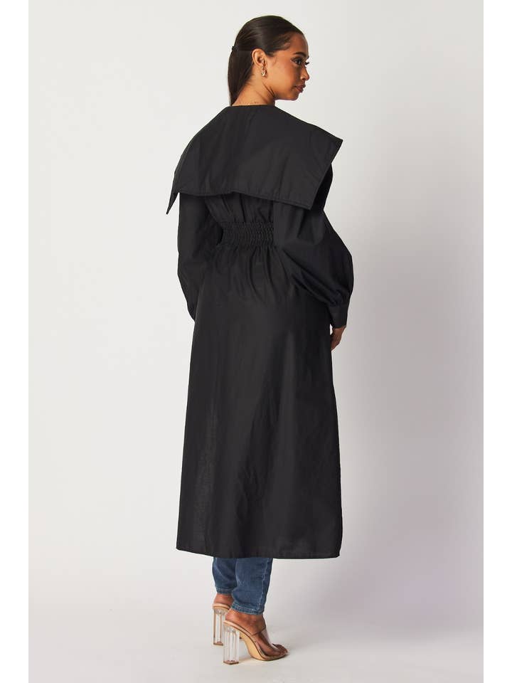 Black Structured coat for wholesale on Faire