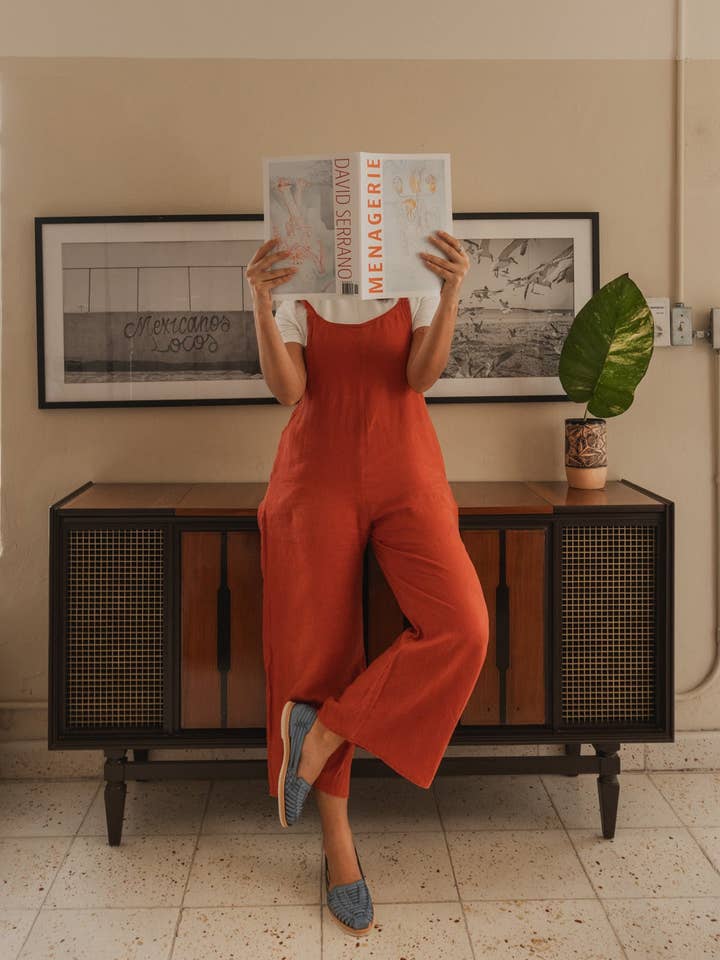 Mexas EU - Wholesale Muiltjes - Dames - AÑIL - Blauwe leren huaraches4