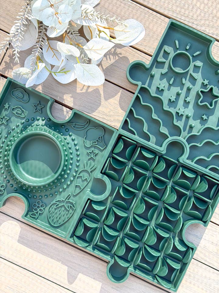 Conjunto Puzzle Slow Bowl, comedouro para cães, tigela Slow para cães por atacado de Doggotique