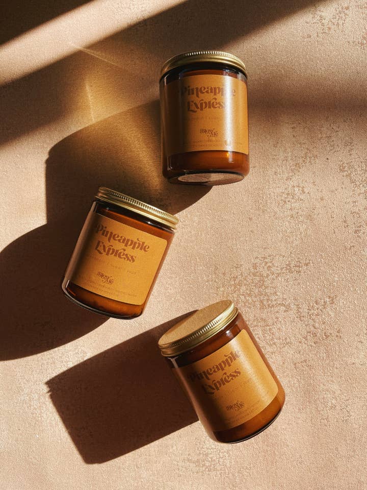 Pineapple Express for wholesale by Blow Me Candle Co.