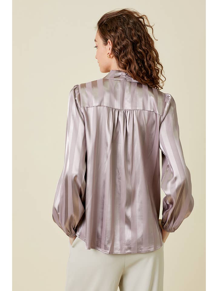 Mystree - Wholesale Blouse - Women's - 60325 Flowy Striped Blouse18