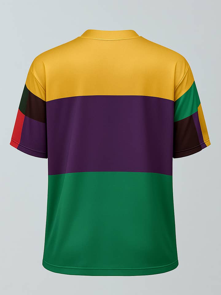 Factory Blanks - Wholesale T-shirt – men's - URBAN MIDNIGHT STRIPE BOXY JERSEY NEW STYLE STREETWEAR4