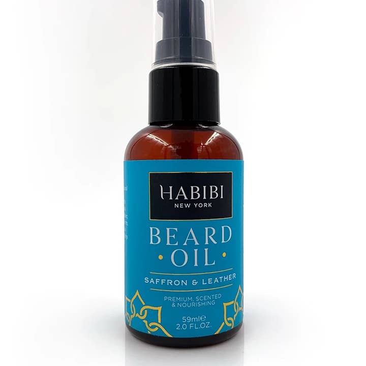 HABIBI NEW YORK - Wholesale Beard Styling Product - HABIBI® Harmony Unisex Parfum & Saffron & Leather Beard Oil