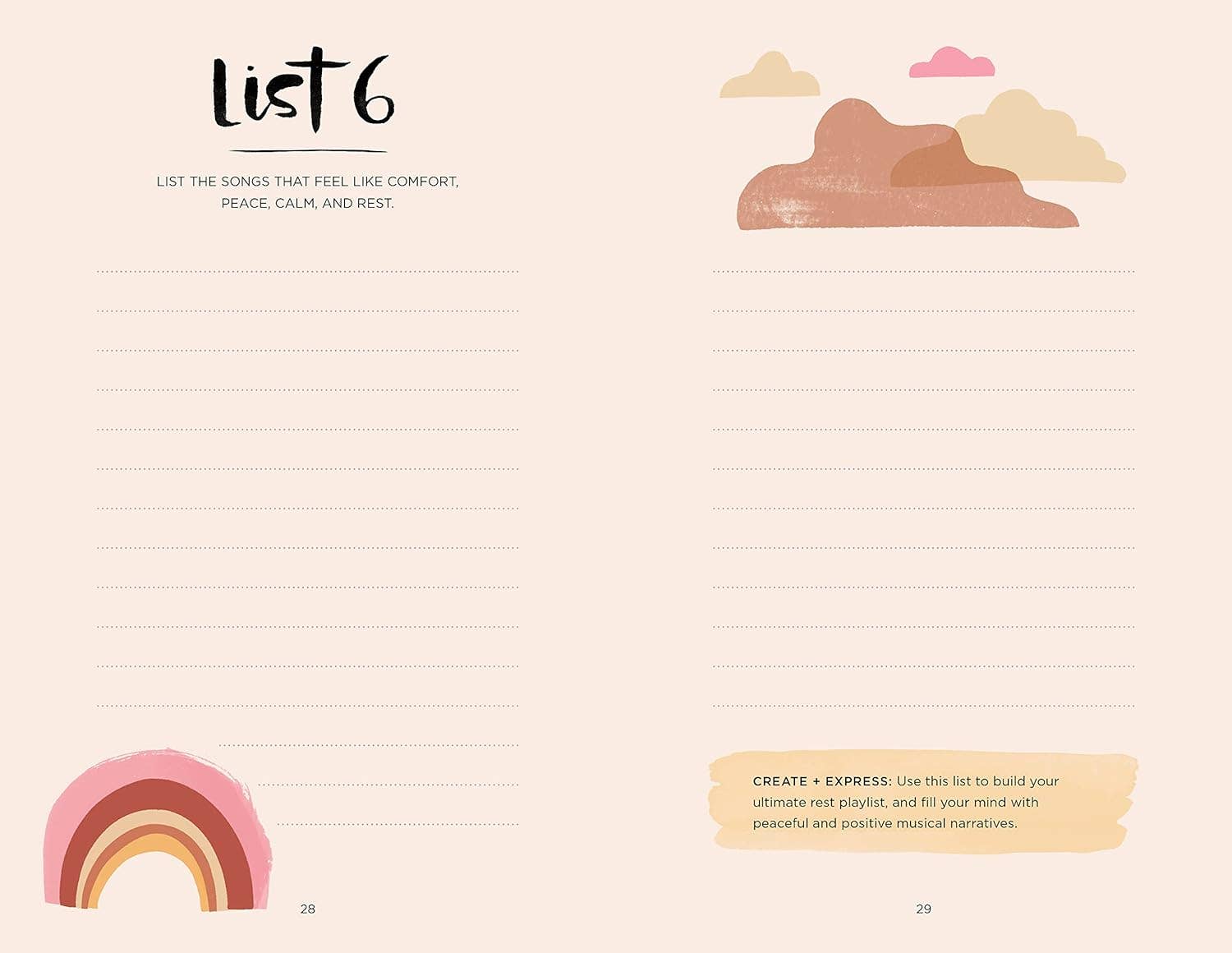 Paige Tate & Co. - Wholesale Journal/diary - 52 Lists for Calm Journal (For Soothing Anxiety)1