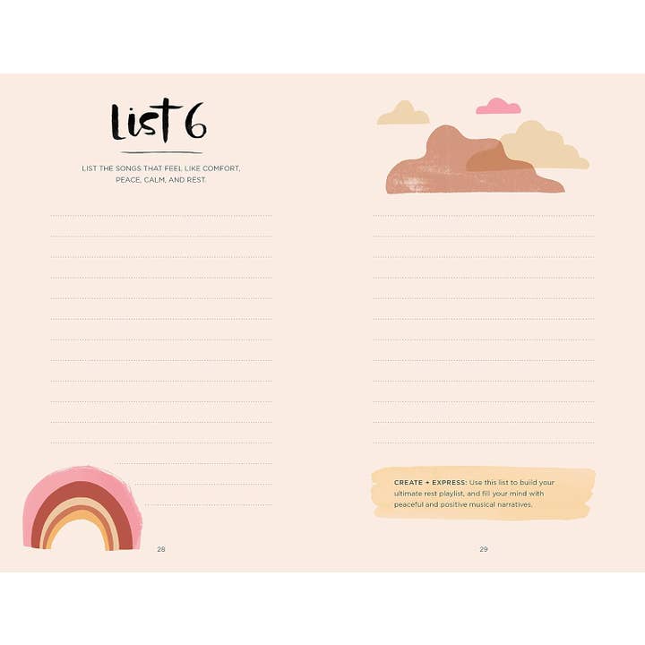 Paige Tate & Co. - Wholesale Journal/Diary - 52 Lists for Calm Journal (For Soothing Anxiety)1