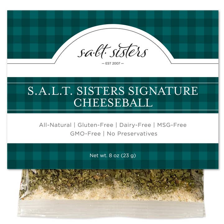 Salt Sisters – Großhandel Gewürzmischungen – Gewürzmischungen für Käsebällchen — Sortenpackung mit 6 Geschmacksrichtungen