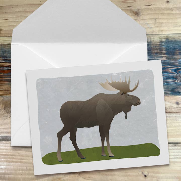 Wren and the Raven ā wholesale Stationery/notecard set ā Alaska Wildlife Series Notecards4