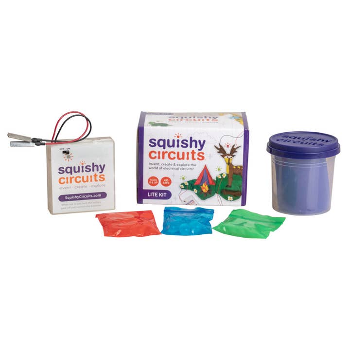 Squishy Circuits - Vendita all'ingrosso Kit per lavoretti fai da te - Bambini - Kit Squishy Circuits Lite