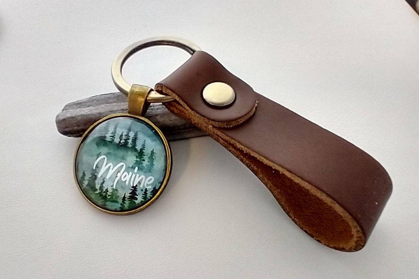 Piccadilly Pendants - Wholesale Keychain - Unisex - Custom  Leather Key Chain Fob5