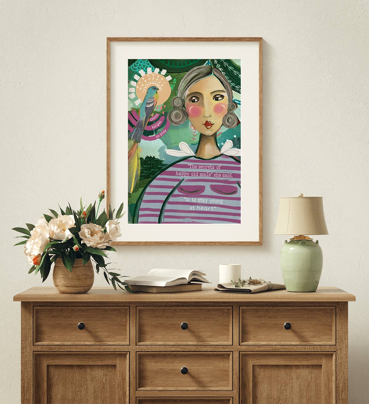 Kelly Rae Roberts - Vente Affiche d'art - Secrets Of Old Souls - Imprimer2