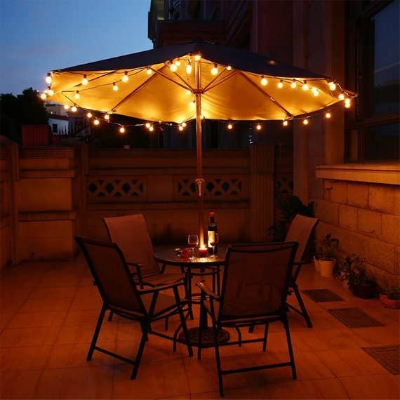 YI LIGHTING LLC - Wholesale String Lights - 25FT 25-Bulb Outdoor String Lights with 5W G40 Globe Bulbs5