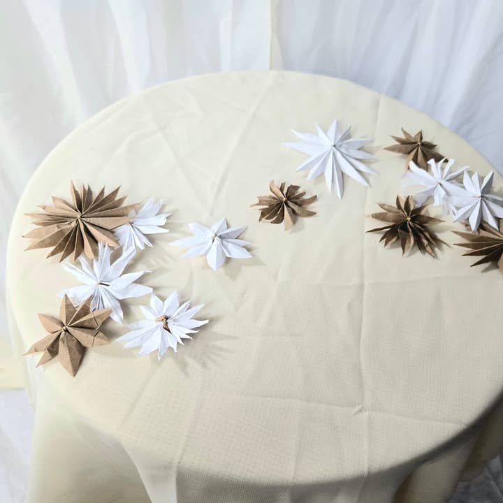 Beautiful Things By Bec – wholesale Confetti – Christmas Star Confetti, Folk Christmas Table Decor2