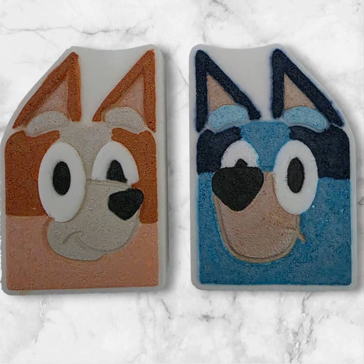 Bombe de bain Bluey et Bingo pour la vente par Fizz Bizz