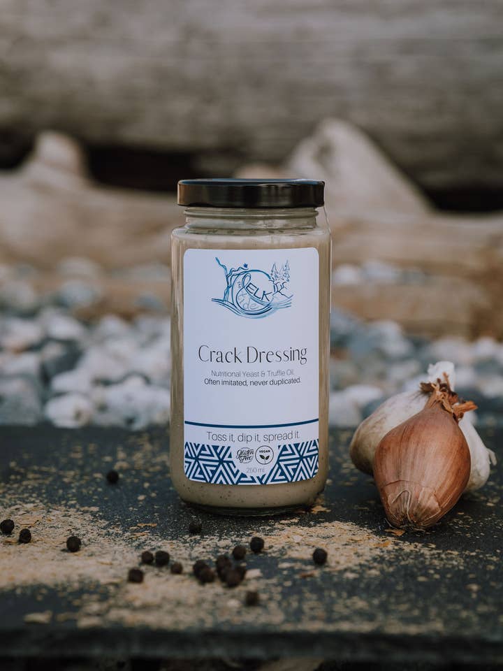 Vinaigrette au crack | Vinaigrette | Trempette | Tartiner pour la vente par Elk & The Tide Catering