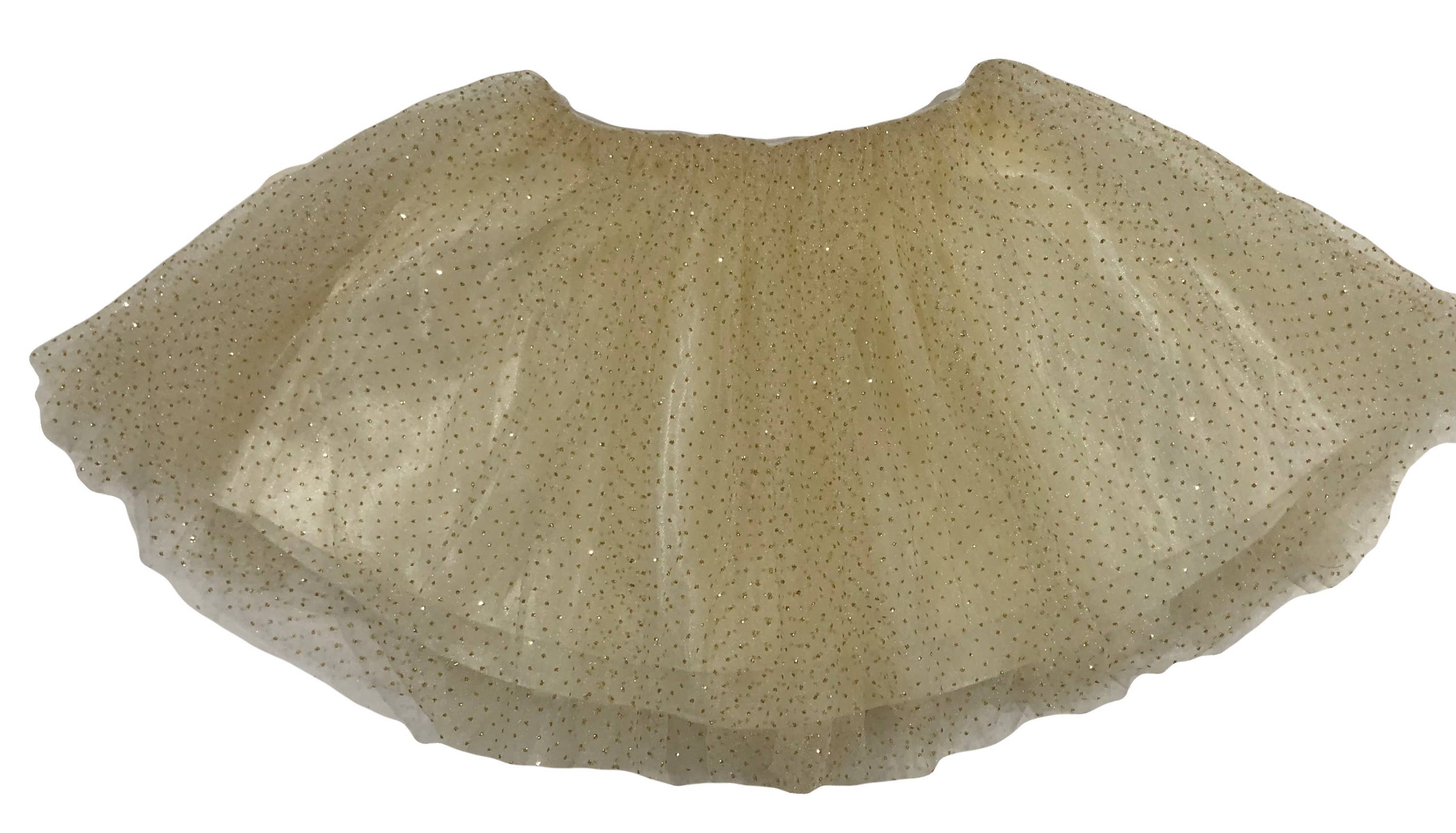 Sparkle Sisters by Couture Clips – wholesale Tutu – Child – Gold Petite Dot Tutu3
