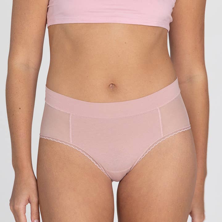 La Coochie - Vendita all'ingrosso Intimo - Donna - Slip a vita alta in cotone biologico24
