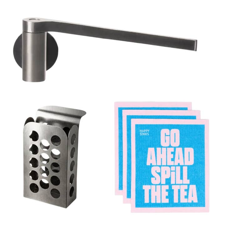 Gift Sink Set Steel by Happy Sinks for wholesale by HAPPY SiNKS