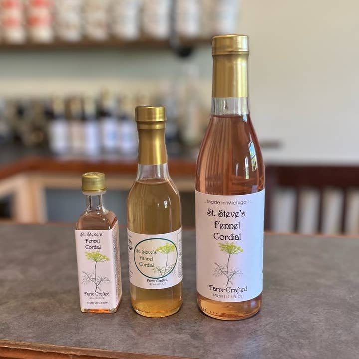 Cordial (Syrup) - Fennel for wholesale by St. Steve's Farm-Crafted Beverages