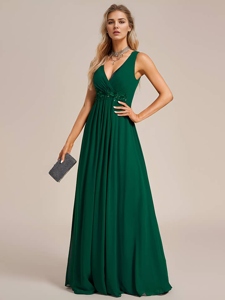 Ever-Pretty - Wholesale Gown – Women's - 2 Style Elegant Chiffon Bridesmaid Dress45