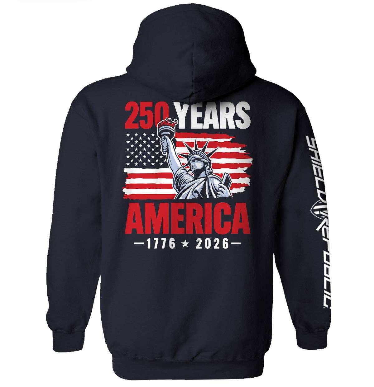 Shield Republic - Wholesale Screen Printed T-Shirt - Men's - 250 Years Statue of Liberty8