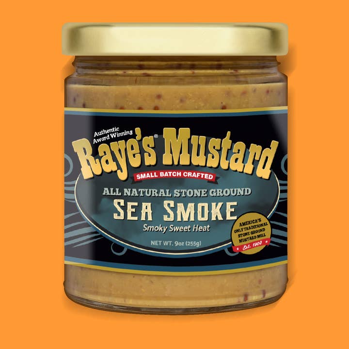 Sea Smoke Mustard for wholesale by Raye's Mustard