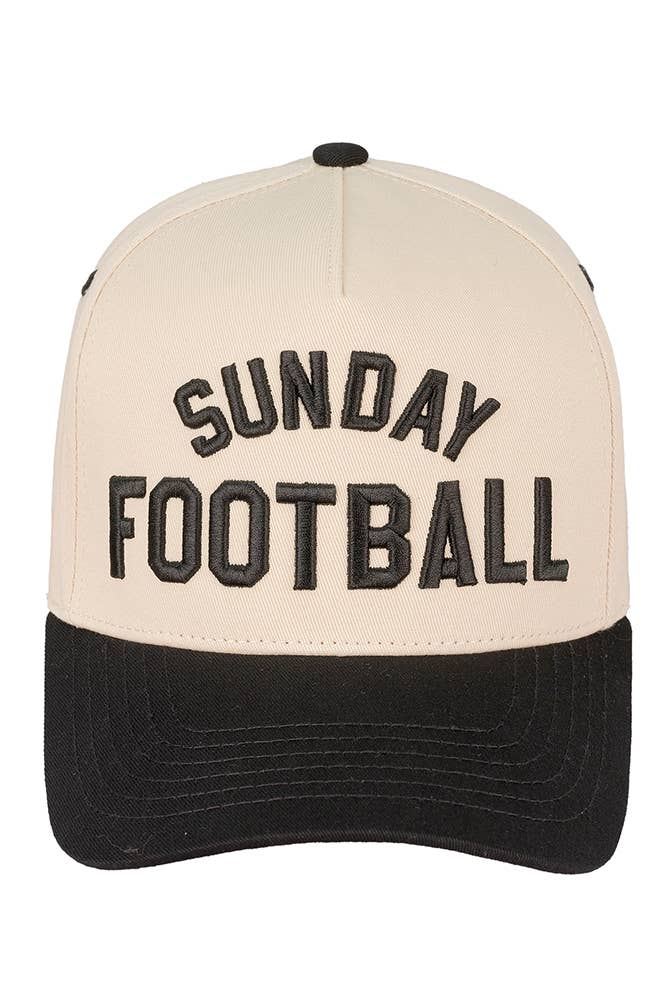 Hana - Wholesale Trucker Hat - Women's - C.C SUNDAY FOOTBALL Embroidered Trucker Cap 0