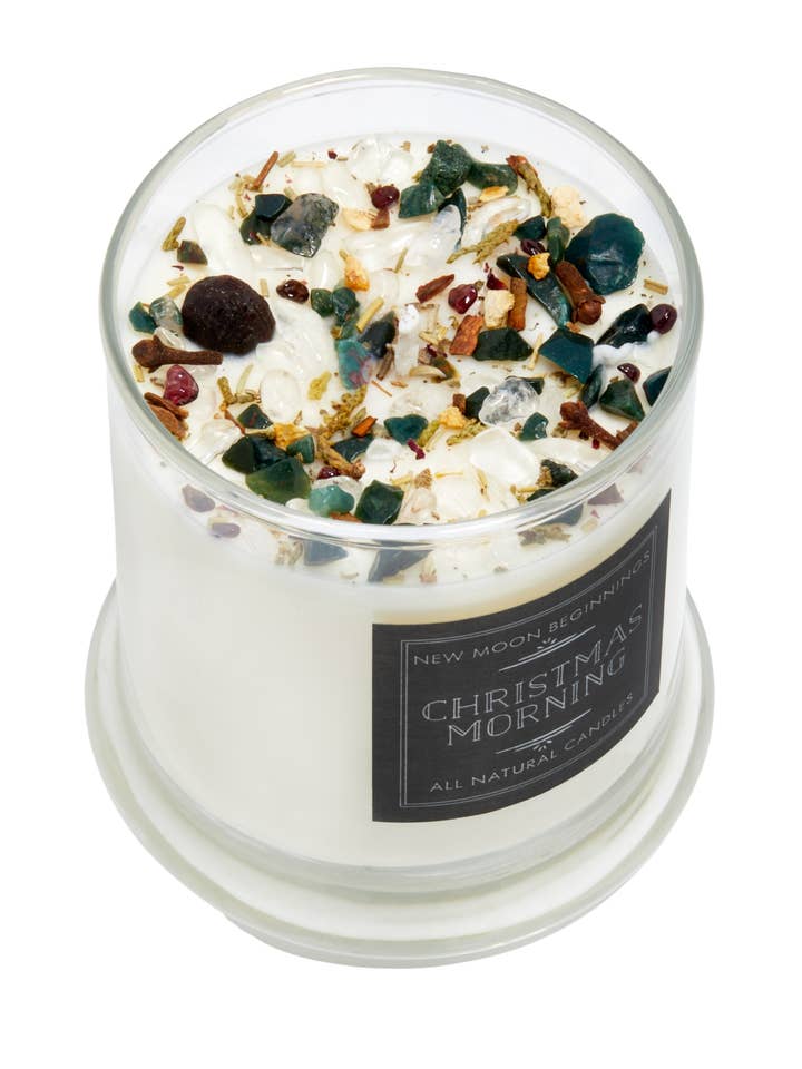 Christmas Morning Candles - Winter Holiday Scent for wholesale by New Moon Beginnings