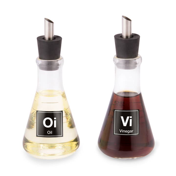 Flacons de laboratoire pour huile et vinaigre pour la vente par Wild Eye Designs