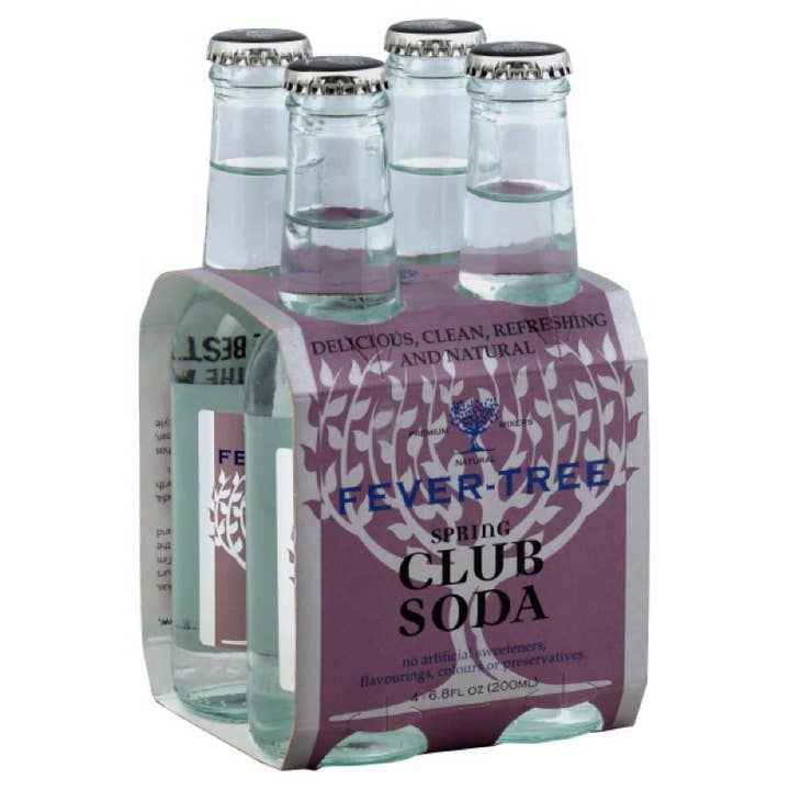Fever Tree Spring Club Soda, 6.8 Fo for wholesale by KeHE Distributors, LLC