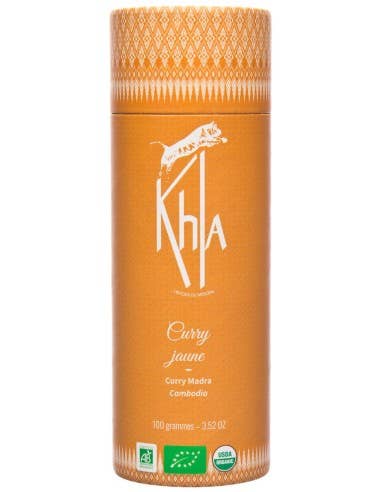 Khla - L'épicerie du Mékong - Wholesale Dried Spice - Yellow curry - Organic - powder - 100g3