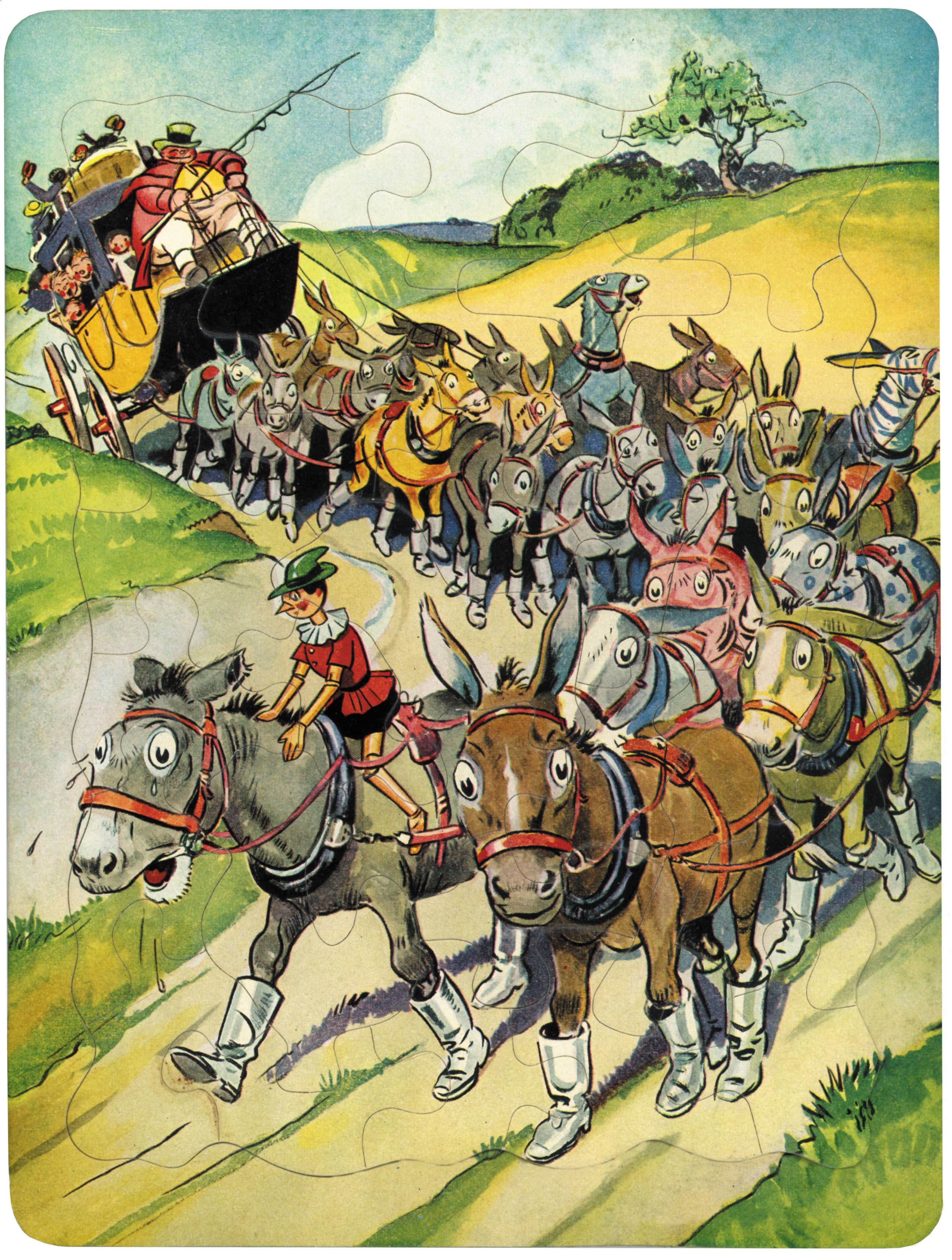 Perisphere & Trylon – Großhandel Puzzle – Kinder – PINOCCHIO-PUZZLESET6