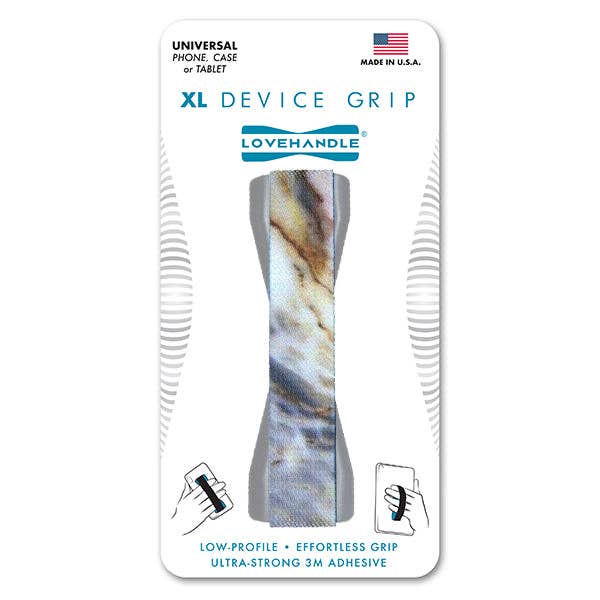 LoveHandle XL Tablet & Phone Grip - Marble Chic (6) for wholesale by LoveHandle