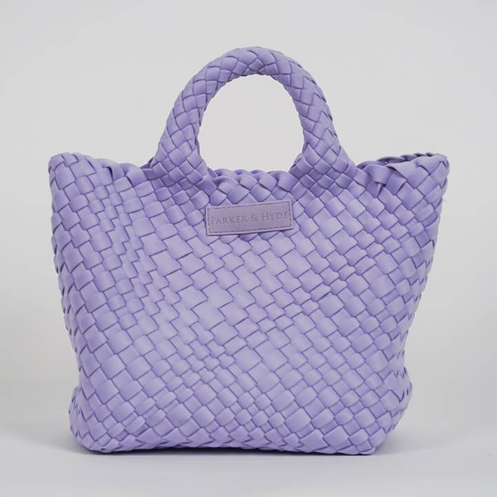 Mini Woven Tote - Lilac for wholesale by Parker & Hyde