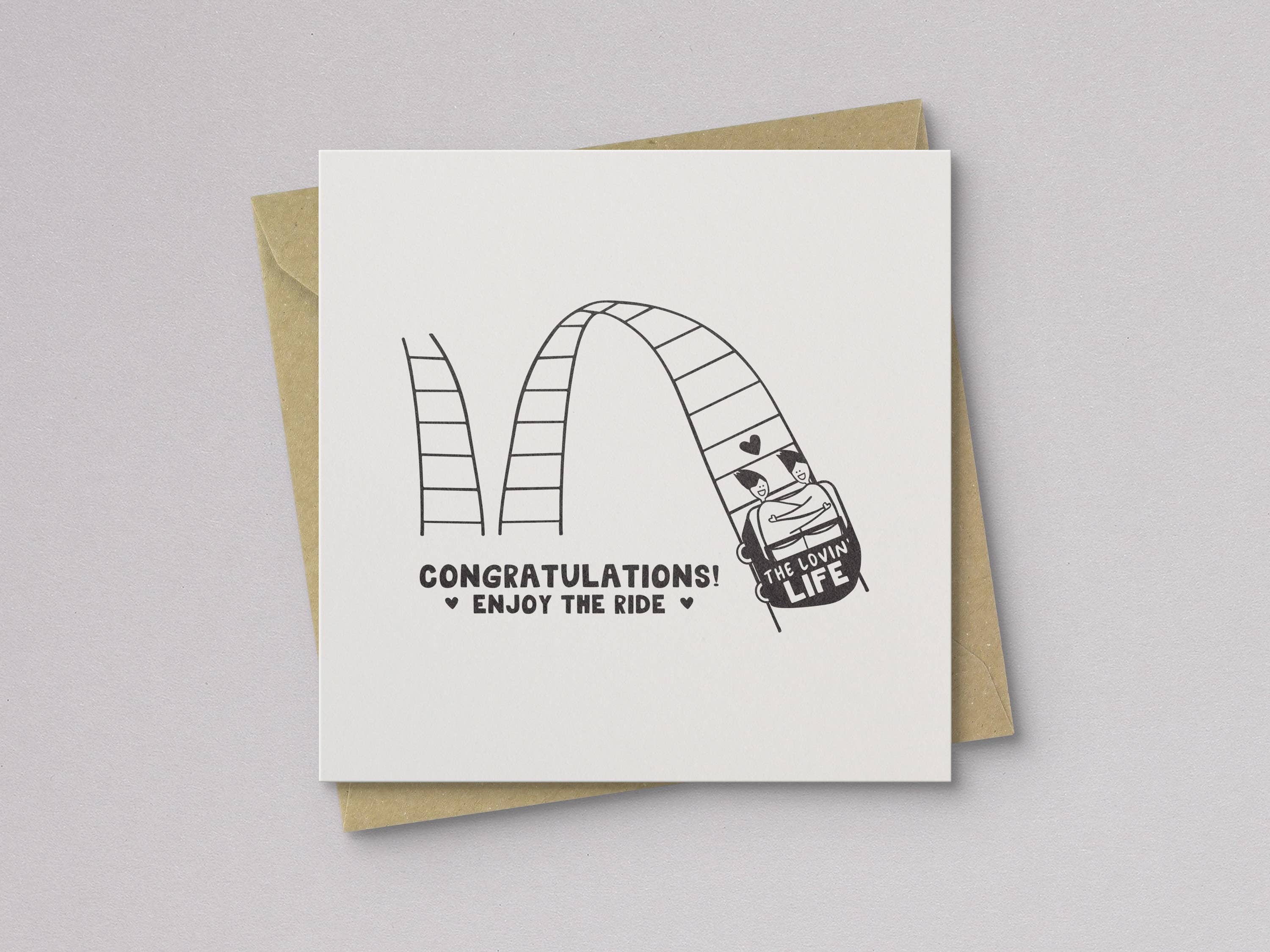 Kwohtations - Vente Faire-part de mariage - Carte de mariage Enjoy the Ride1