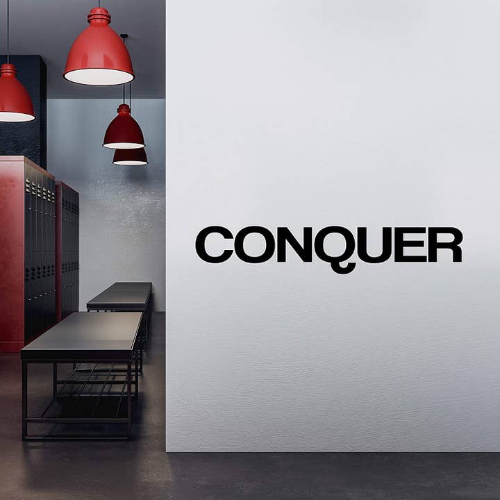 Conquer Wall Decal Sticker and other Purchase Wholesale conquering. Free Returns & Net 60 Terms on Faire trending on Faire.