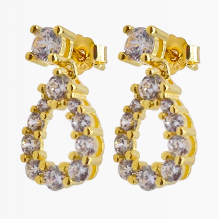 Dalia Earstud for wholesale by GLAM & GLORY Jewels made with love