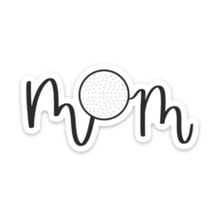 Golf mamma klistermärke för wholesale av Wickline's