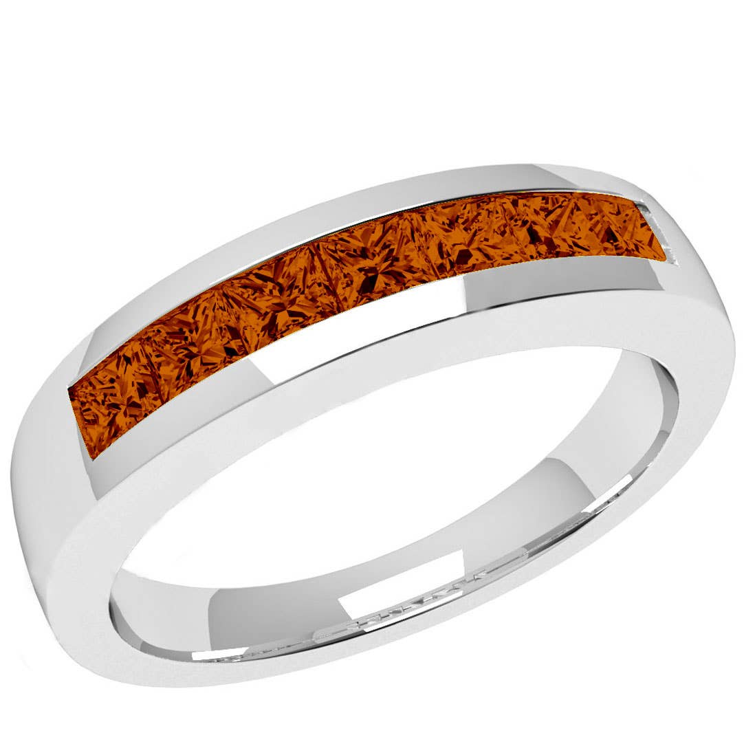 Glimmering Handmade – Anel multi-pedra por atacado – Bezel Channel Bezel Swarovski® Crystal Ring Pave Empilhado7