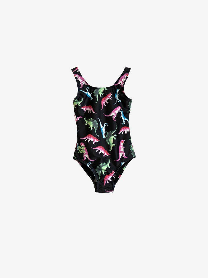 Dino One Piece Swimsuit for wholesale by Headster Kids