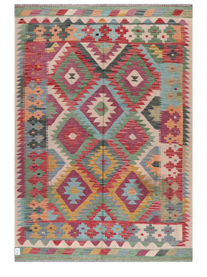 Maimana Afghanistan Kilim Rug - 243 x172 cm for wholesale by Imaco Rugs