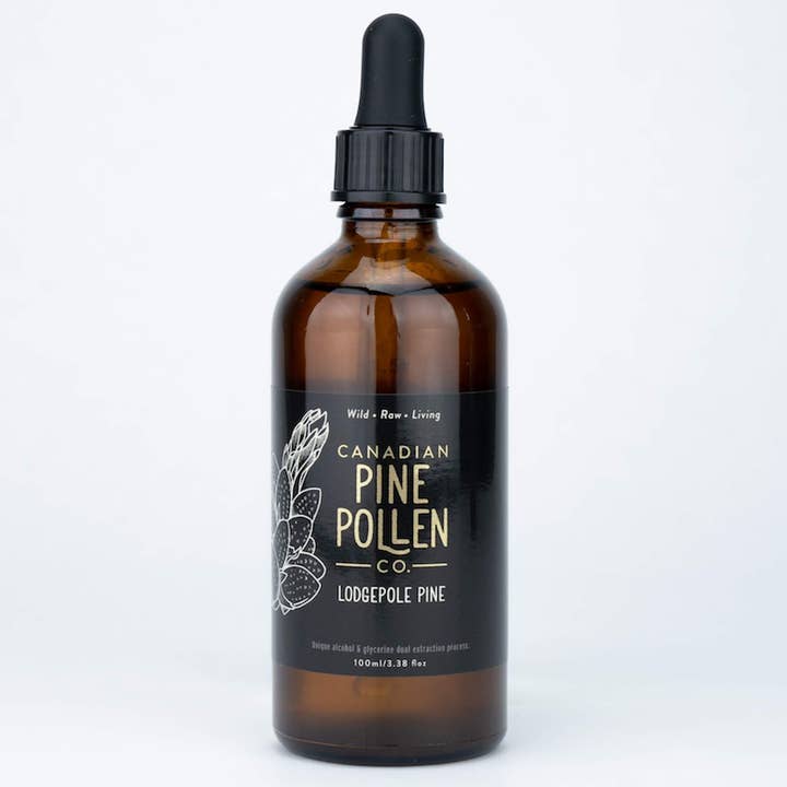 Canadian Pine Pollen Company Ltd. – Großhandel Tinkturen – Lodgepole Kiefernpollentinktur, 100 ml (3,4 fl oz)