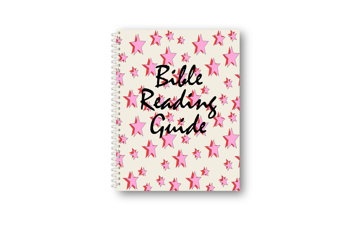 Lamp Light Journals – wholesale Journal/diary – Bible Reading Guide, Spiral-bound Journal- Stars cover1