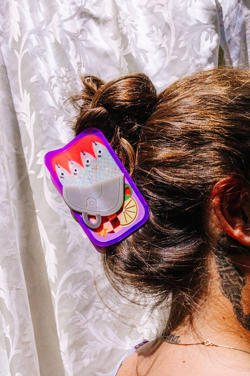 The Peach Fuzz – Engroshandel Hårtilbehørssæt – Kvinder – Sardin Hårklo10