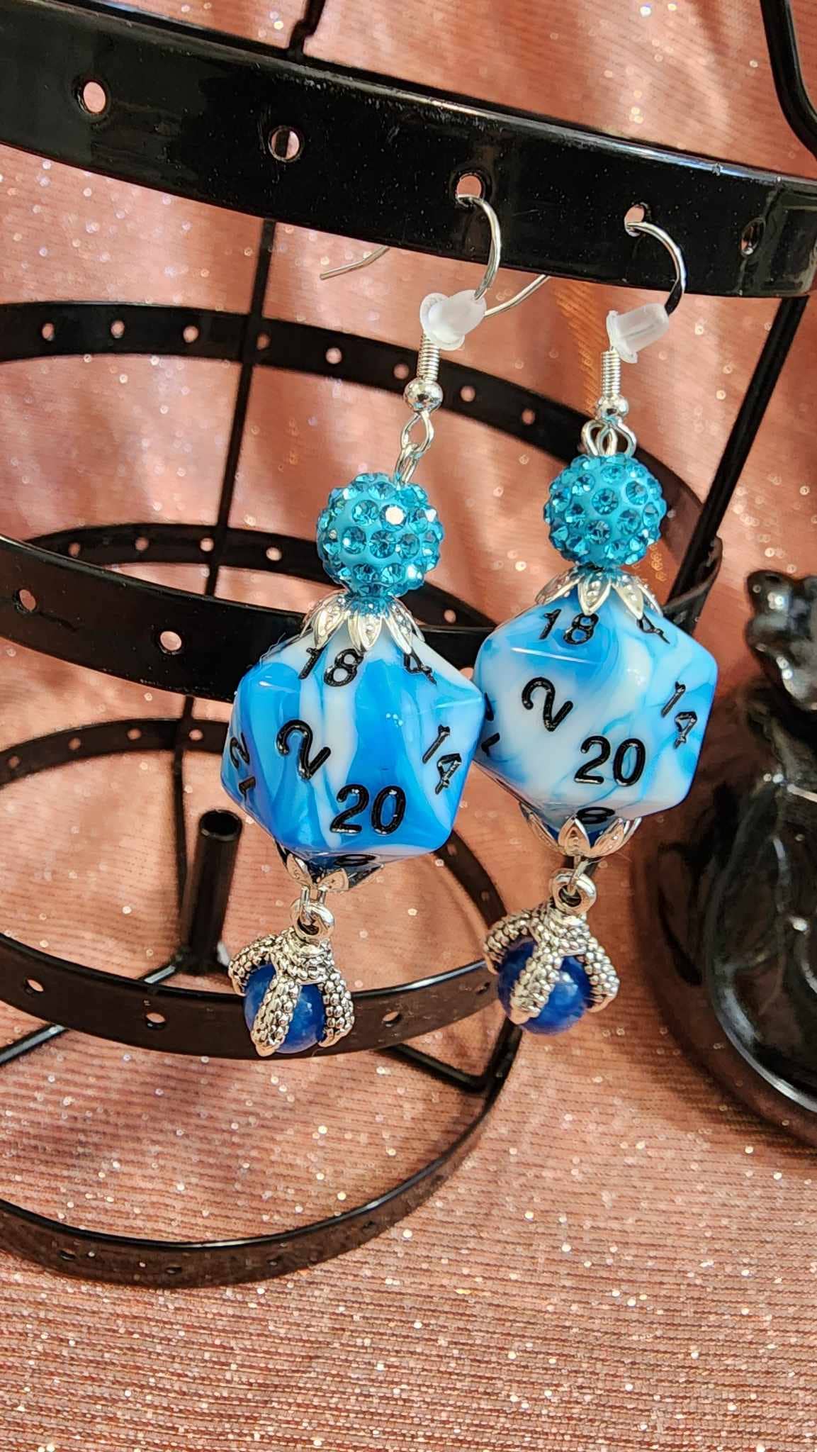 Melody's Menageries (Critical Crystals) - Wholesale Jewelry Set - Dice earring wholesale box16