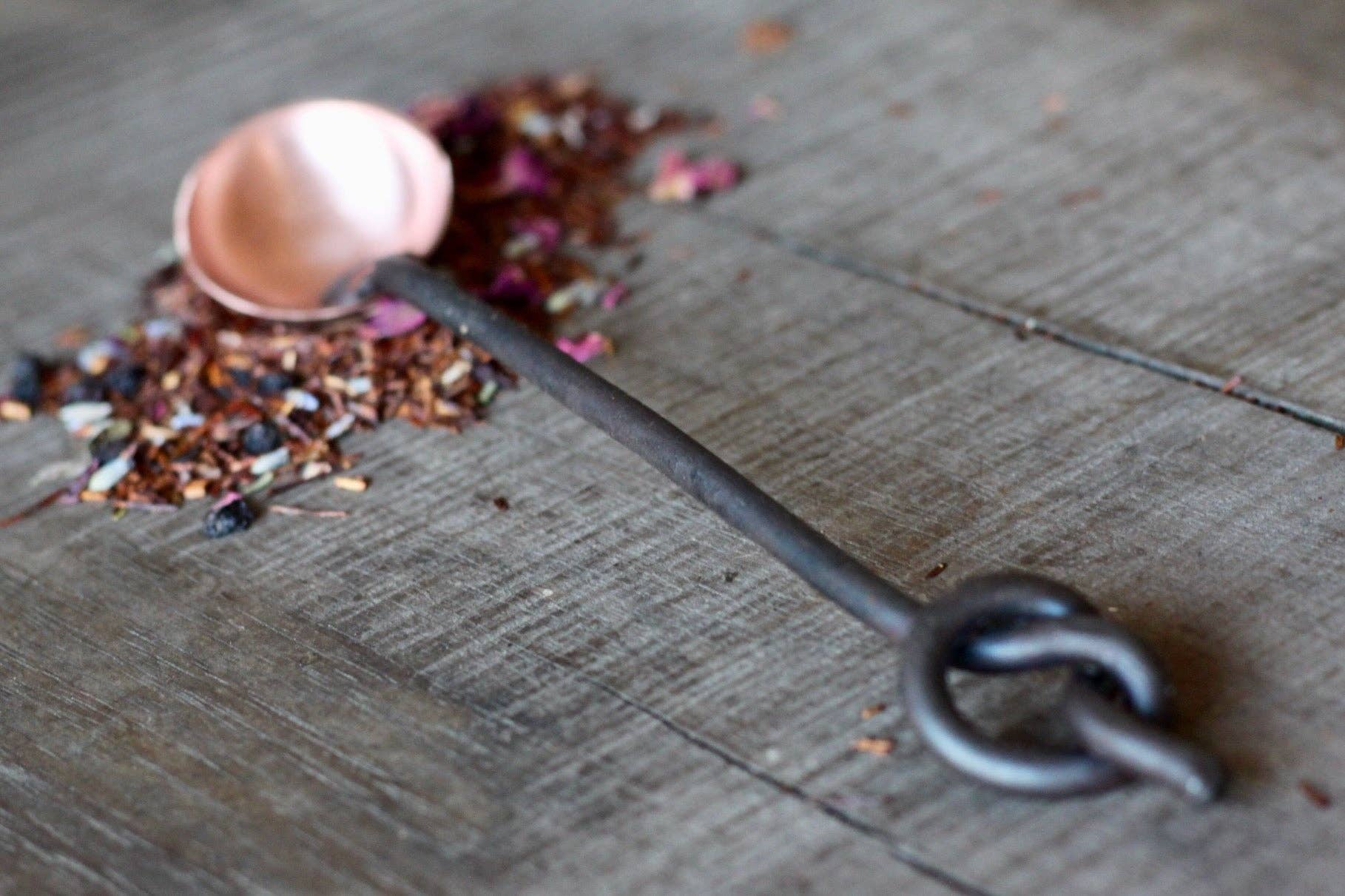 Wicks Forge - Wholesale Measuring Spoon - Copper and Steel Teaspoons (1 Tsp)8