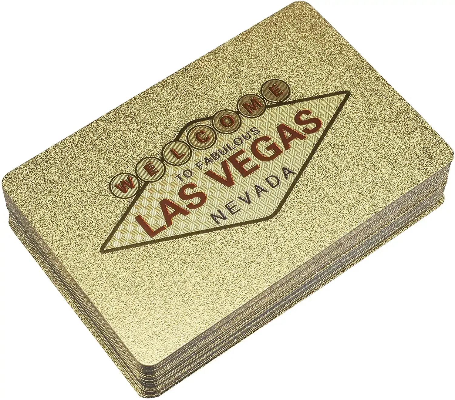 Blinkee.com, LLC - Wholesale Playing Cards - Las Vegas 24k Gold Foil Waterproof Playing Cards3